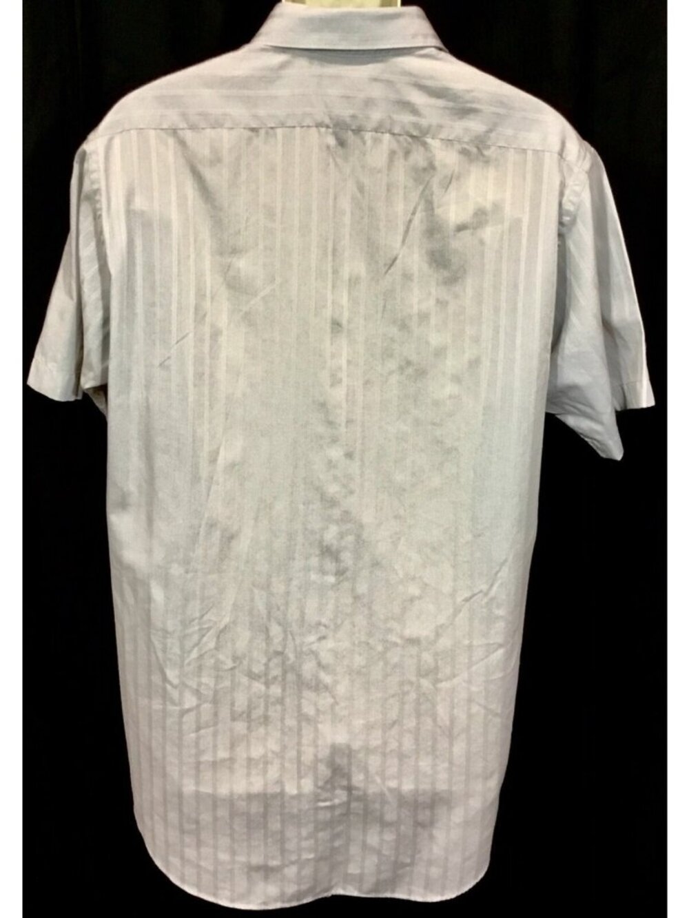 Grandpacore Dress Shirt 15 15.5 Men M Gray Button Up Corpcore Office Capsule VTG - Picture 4 of 10